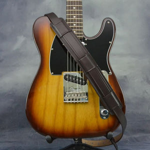Seventh String Guitar Strap, Retro model, Dark Chocolate